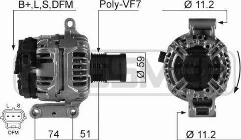 Messmer 210278A - Генератор autospares.lv