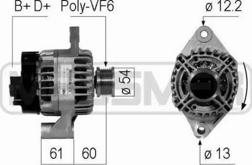 Messmer 210747 - Генератор autospares.lv