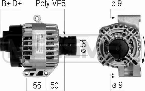 Messmer 210753A - Генератор autospares.lv