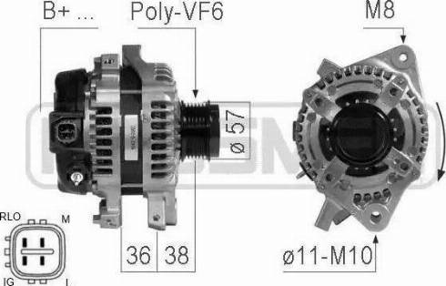 Messmer 210764 - Генератор autospares.lv