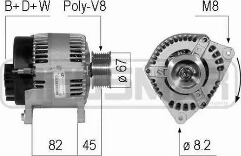 Messmer 210762 - Генератор autospares.lv