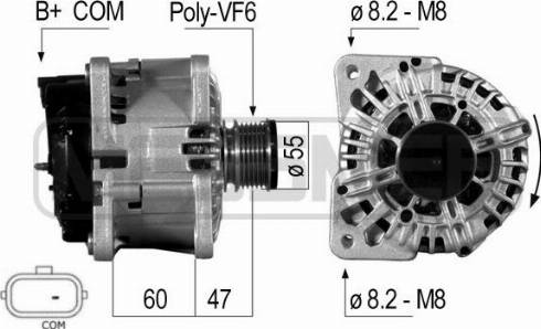 Messmer 210705A - Генератор autospares.lv