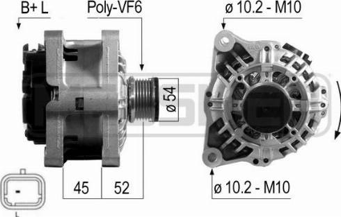 Messmer 210703A - Генератор autospares.lv