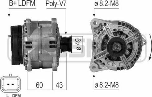 Messmer 210719A - Генератор autospares.lv