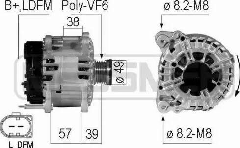 Messmer 210718 - Генератор autospares.lv