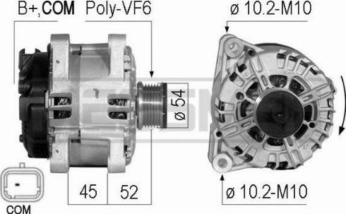 Messmer 210717A - Генератор autospares.lv