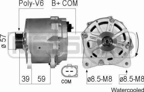 Messmer 210782 - Генератор autospares.lv