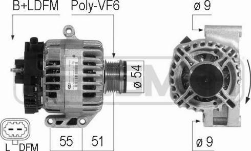 Messmer 210734A - Генератор autospares.lv