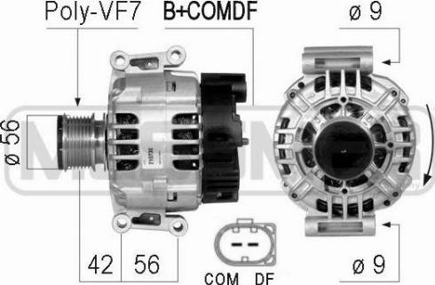 Messmer 210730A - Генератор autospares.lv