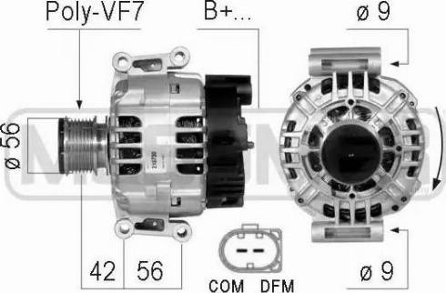 Messmer 210730 - Генератор autospares.lv