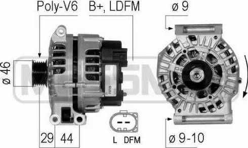 Messmer 210729 - Генератор autospares.lv