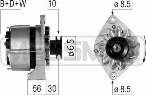 Messmer 210722 - Генератор autospares.lv