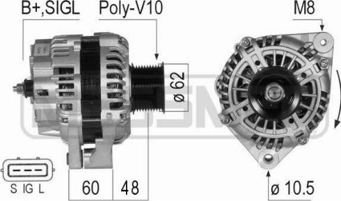 Messmer 210772A - Генератор autospares.lv