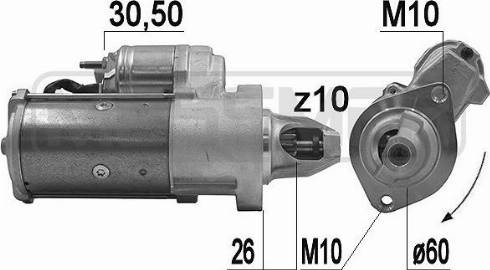 Messmer 220968 - Стартер autospares.lv