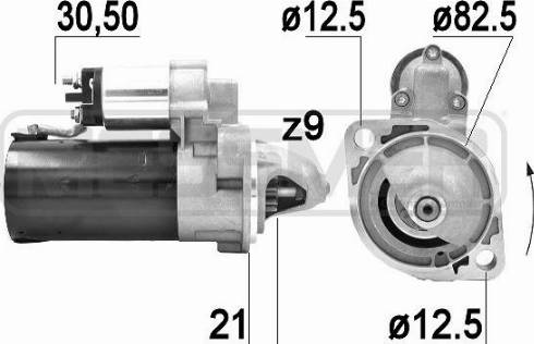 Messmer 220911A - Стартер autospares.lv