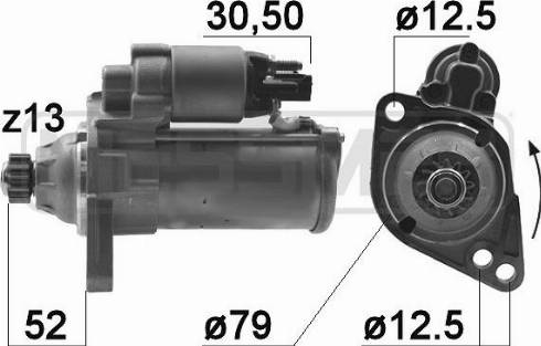 Messmer 220985 - Стартер autospares.lv