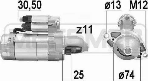 Messmer 220937 - Стартер autospares.lv