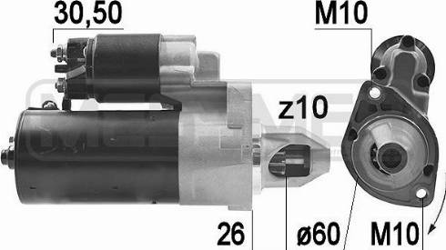 Messmer 220976A - Стартер autospares.lv