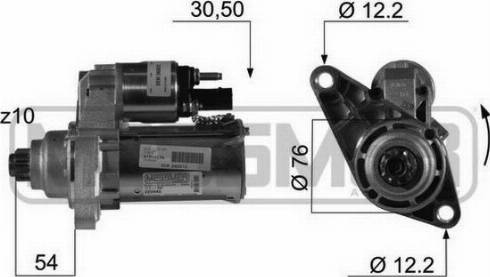 Messmer 220446A - Стартер autospares.lv