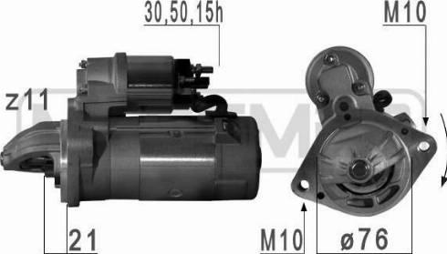 Messmer 220457A - Стартер autospares.lv