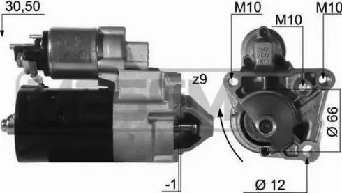 Messmer 220462 - Стартер autospares.lv