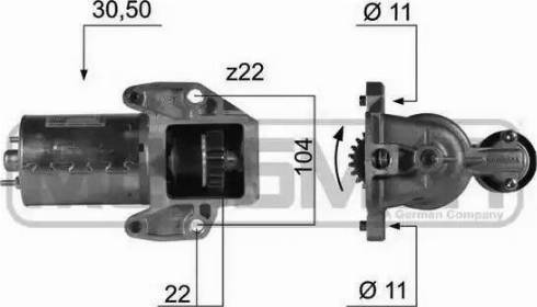 Messmer 220408 - Стартер autospares.lv