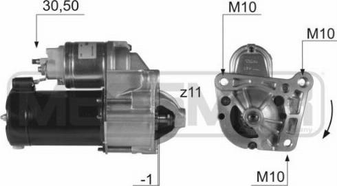 Messmer 220402A - Стартер autospares.lv