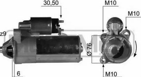 Messmer 220415 - Стартер autospares.lv