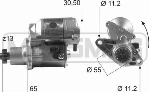 Messmer 220483A - Стартер autospares.lv