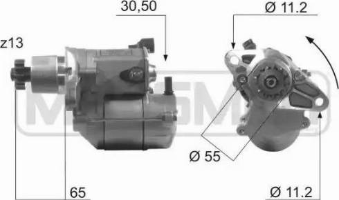 Messmer 220487 - Стартер autospares.lv