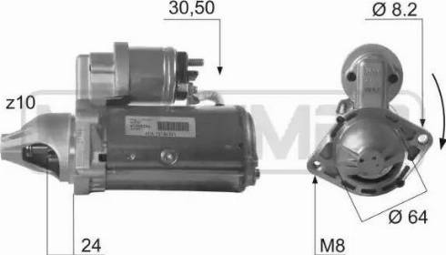 Messmer 220432 - Стартер autospares.lv