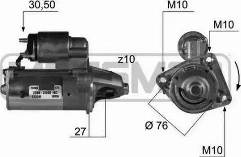 Messmer 220420 - Стартер autospares.lv