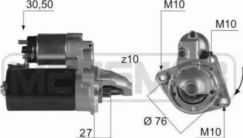 Messmer 220422 - Стартер autospares.lv