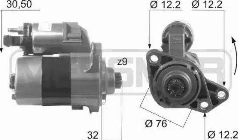 Messmer 220427 - Стартер autospares.lv