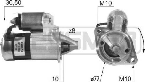 Messmer 220474A - Стартер autospares.lv