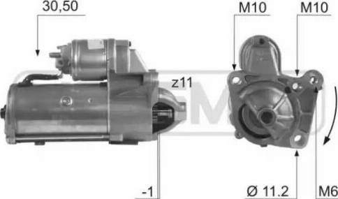 Messmer 220478 - Стартер autospares.lv