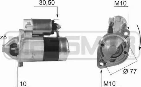 Messmer 220473 - Стартер autospares.lv