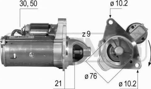 Messmer 220540 - Стартер autospares.lv