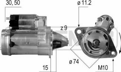 Messmer 220542 - Стартер autospares.lv