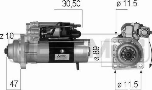 Messmer 220554 - Стартер autospares.lv