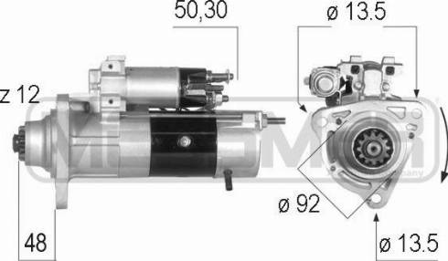 Messmer 221022 - Стартер autospares.lv