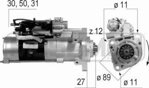 Messmer 220564 - Стартер autospares.lv