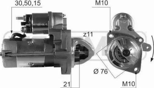 Messmer 220508 - Стартер autospares.lv