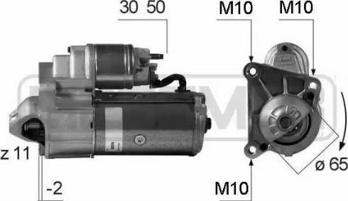 Messmer 220515 - Стартер autospares.lv