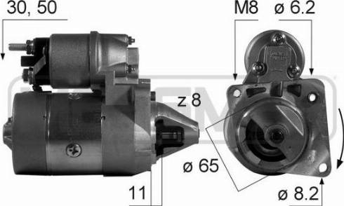 Messmer 220516A - Стартер autospares.lv