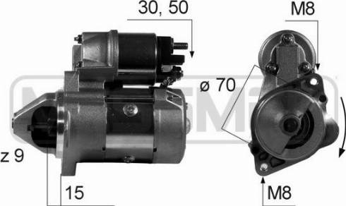 Messmer 220517A - Стартер autospares.lv