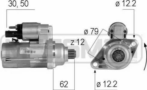 Messmer 220586 - Стартер autospares.lv