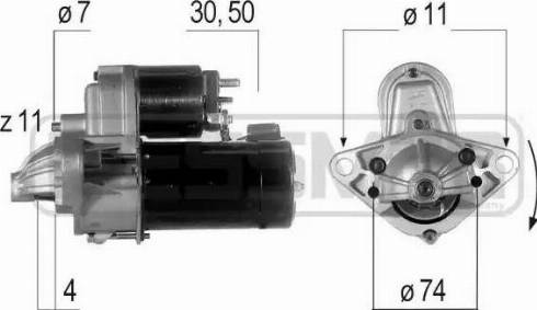 Messmer 220582 - Стартер autospares.lv