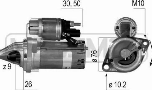 Messmer 220539 - Стартер autospares.lv