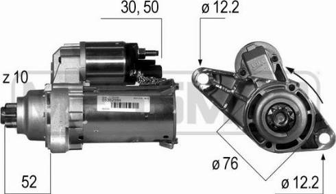 Messmer 220530A - Стартер autospares.lv